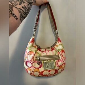 Authentic Coach Poppy Dream C crossbody/shoulder hobo bag 💕